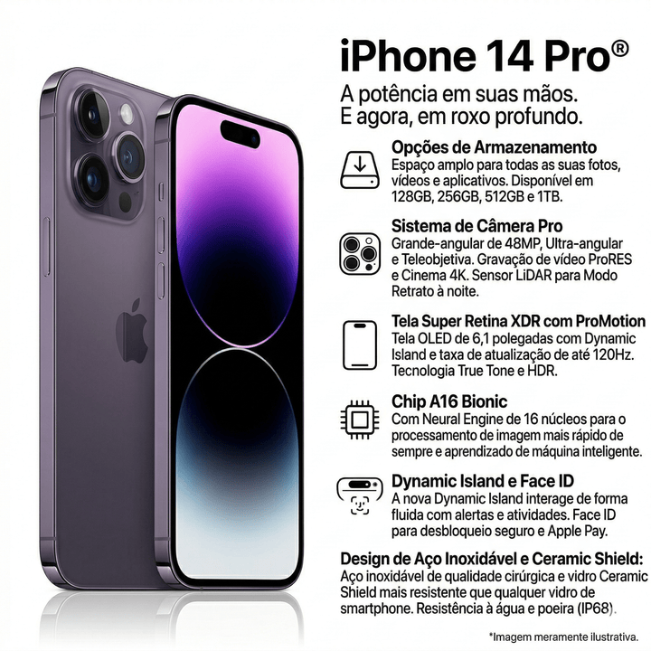 APPLE IPHONE 14 PRO 128GB A++