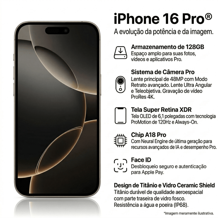 APPLE IPHONE 16 PRO 128GB A++