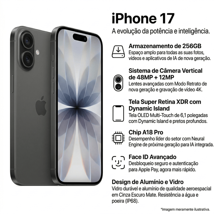 APPLE IPHONE 17 LACRADO