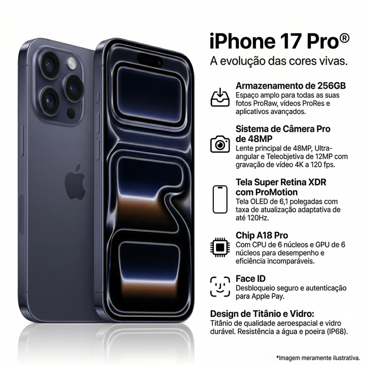 APPLE IPHONE 17 PRO LACRADO
