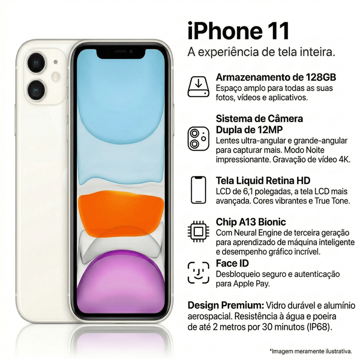 APPLE IPHONE 11 128GB A++