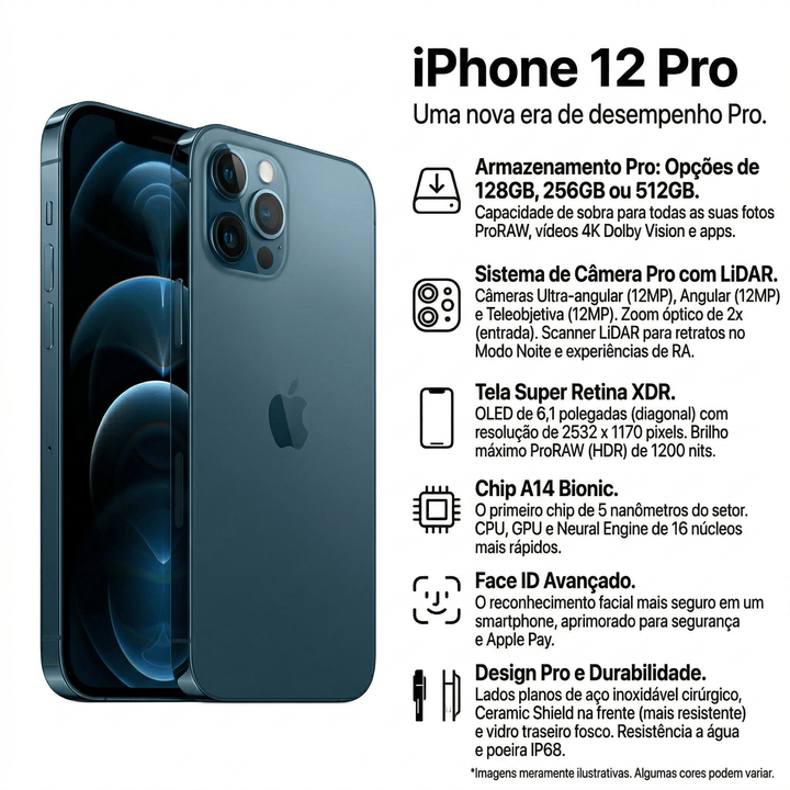 APPLE IPHONE 12 PRO 128GB A++